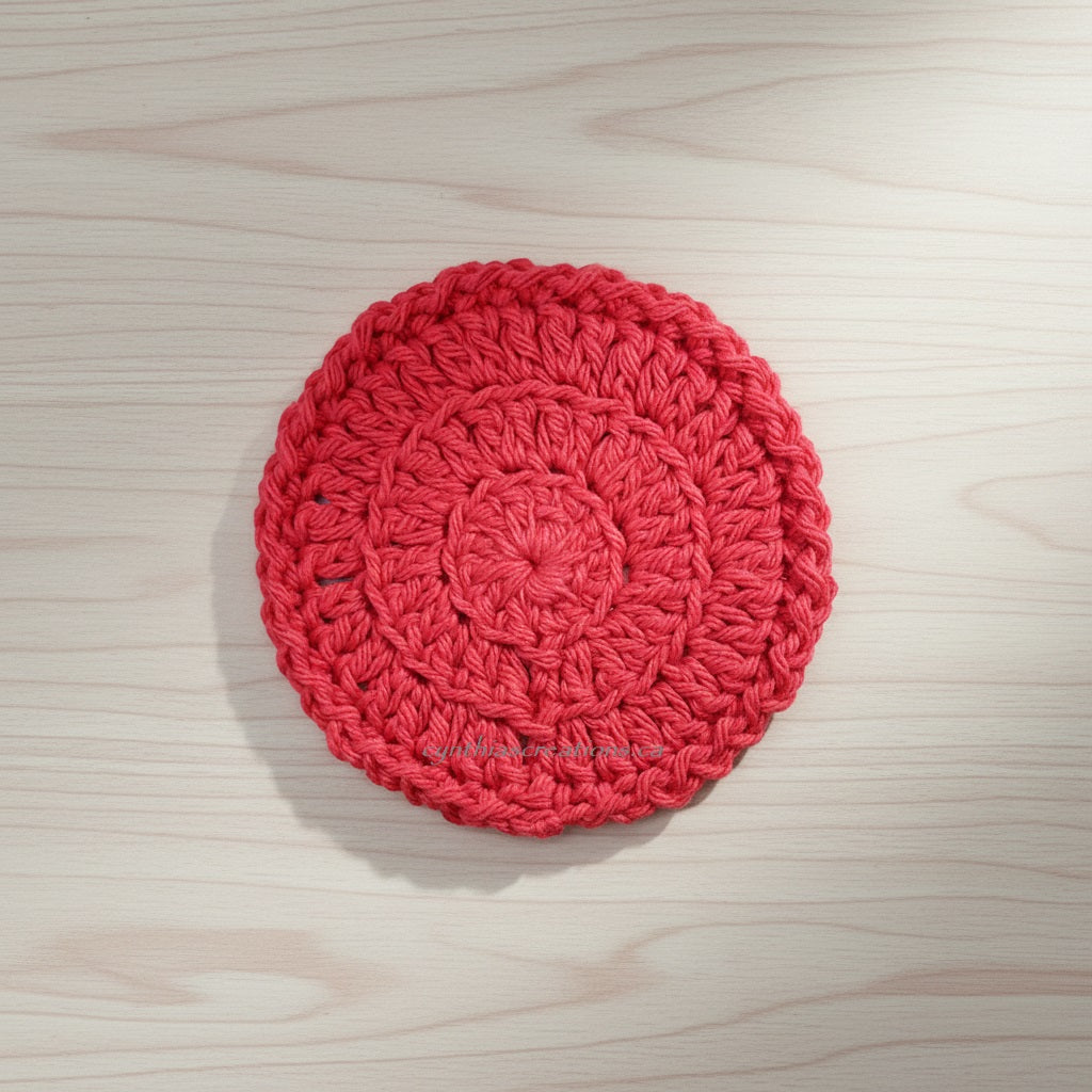 Crochet Round Coasters