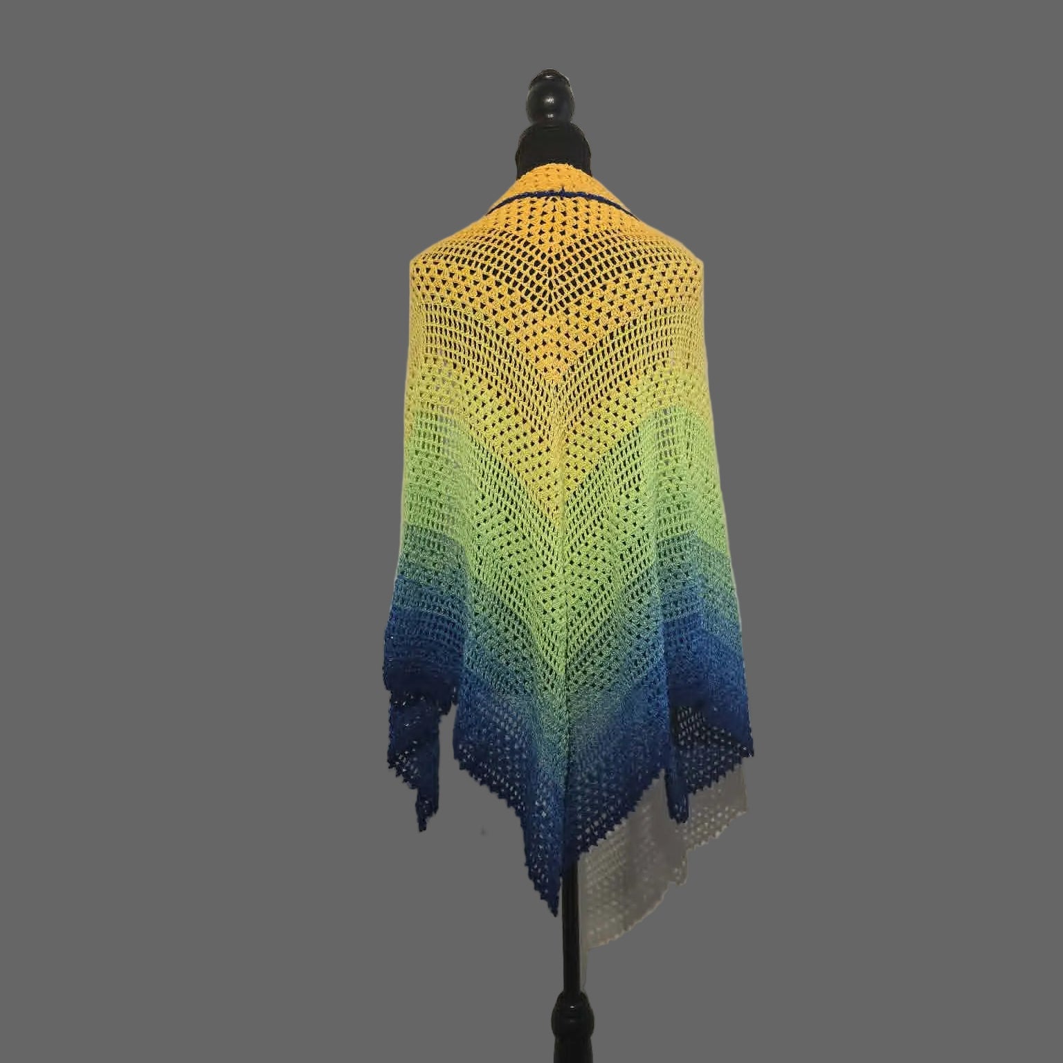 Crochet Gradient Shawls