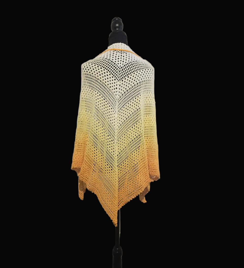 Crochet Gradient Shawls
