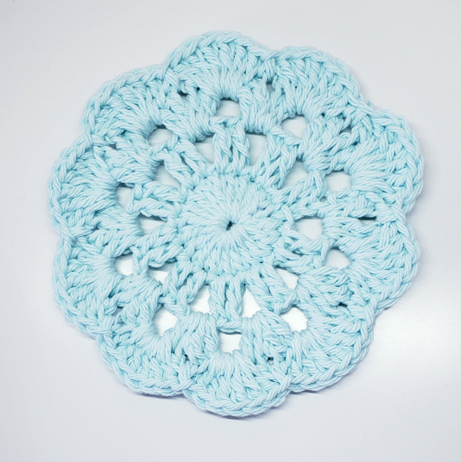 Crochet Flower Coasters