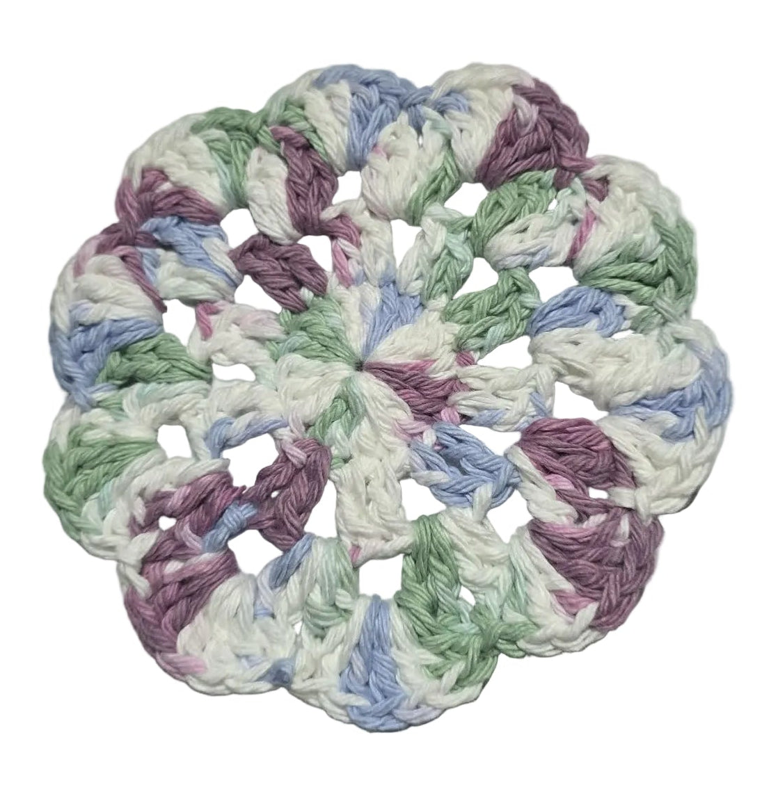 Crochet Flower Coasters