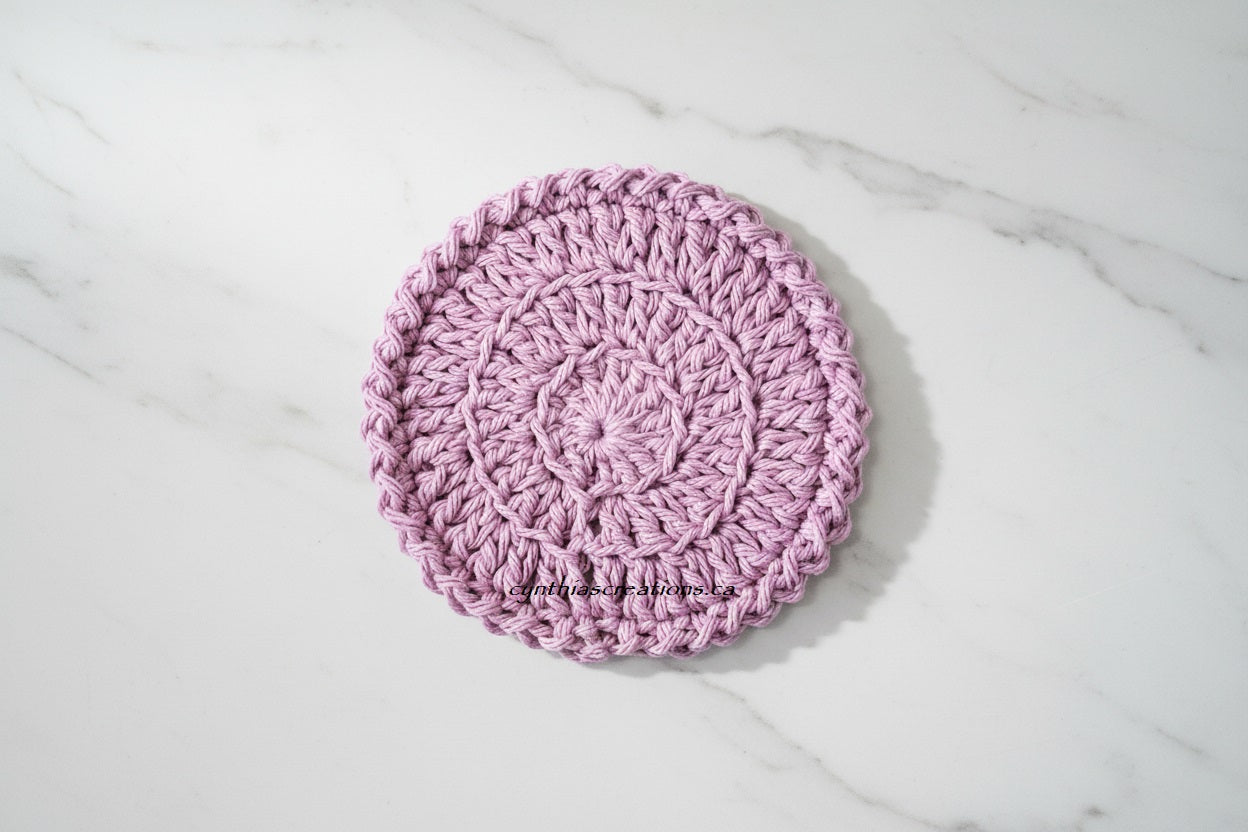 Crochet Round Coasters