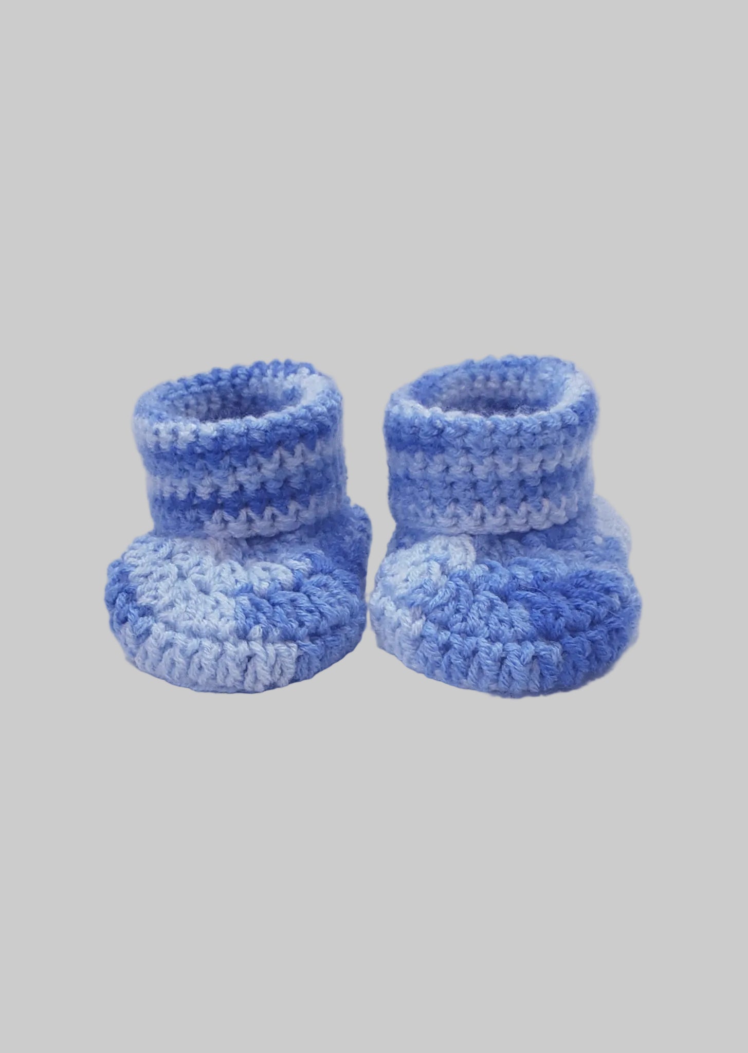 Crochet Baby Booties & Hat Set