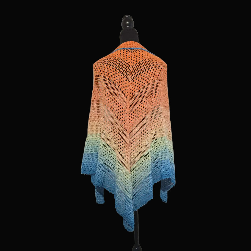 Crochet Gradient Shawls