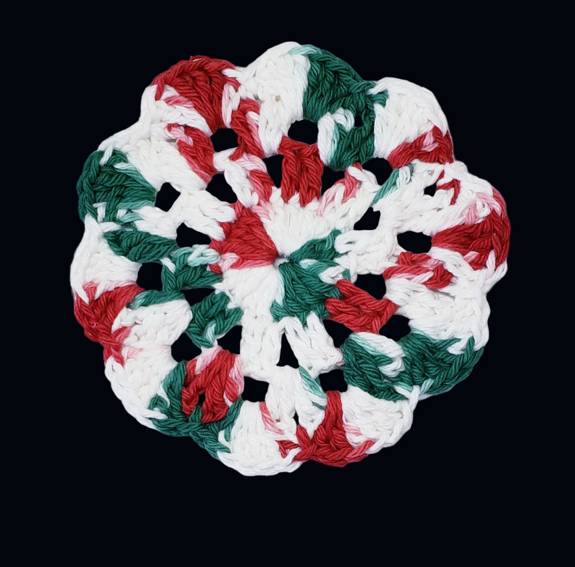 Crochet Flower Coasters