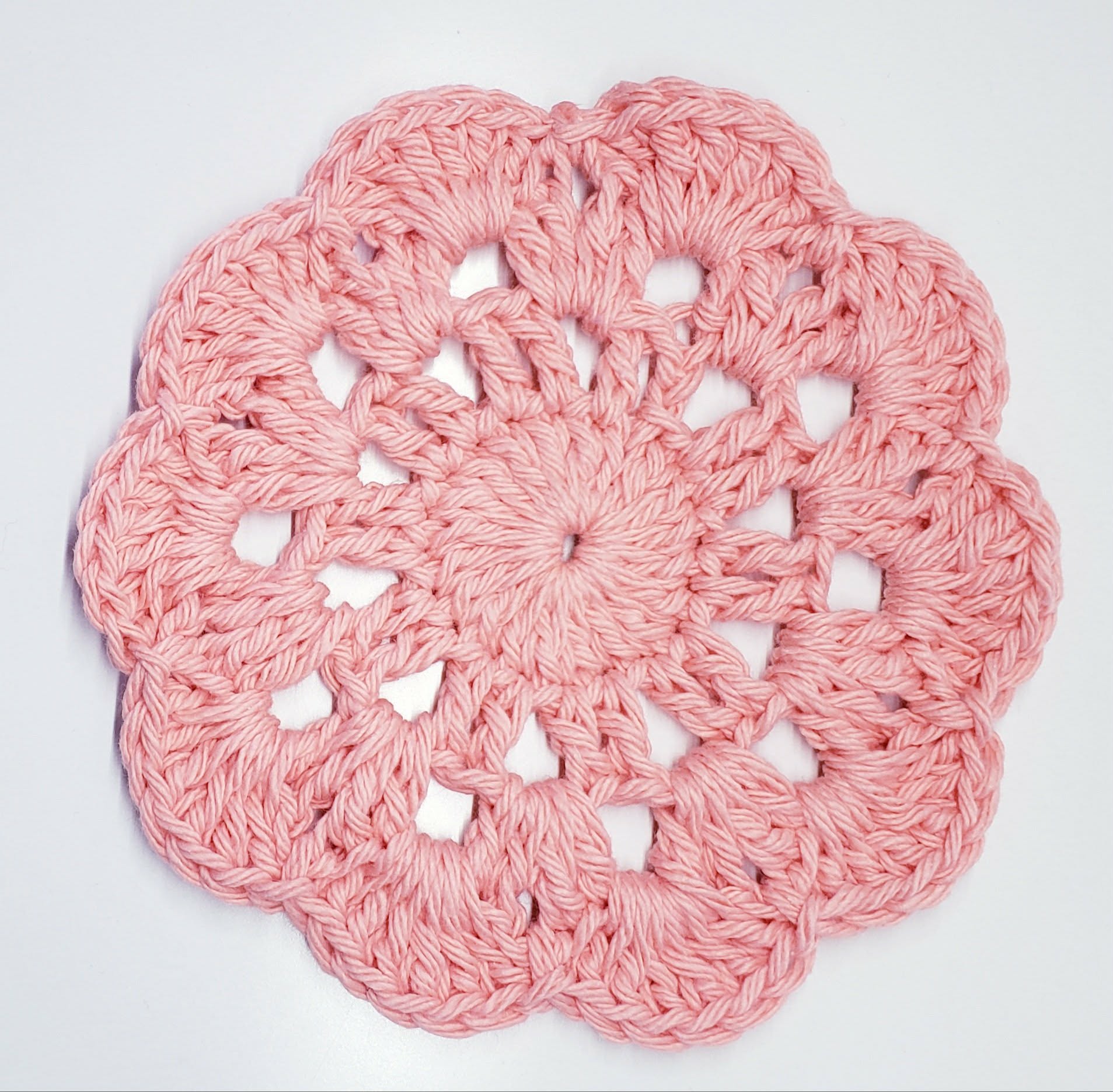 Crochet Flower Coasters