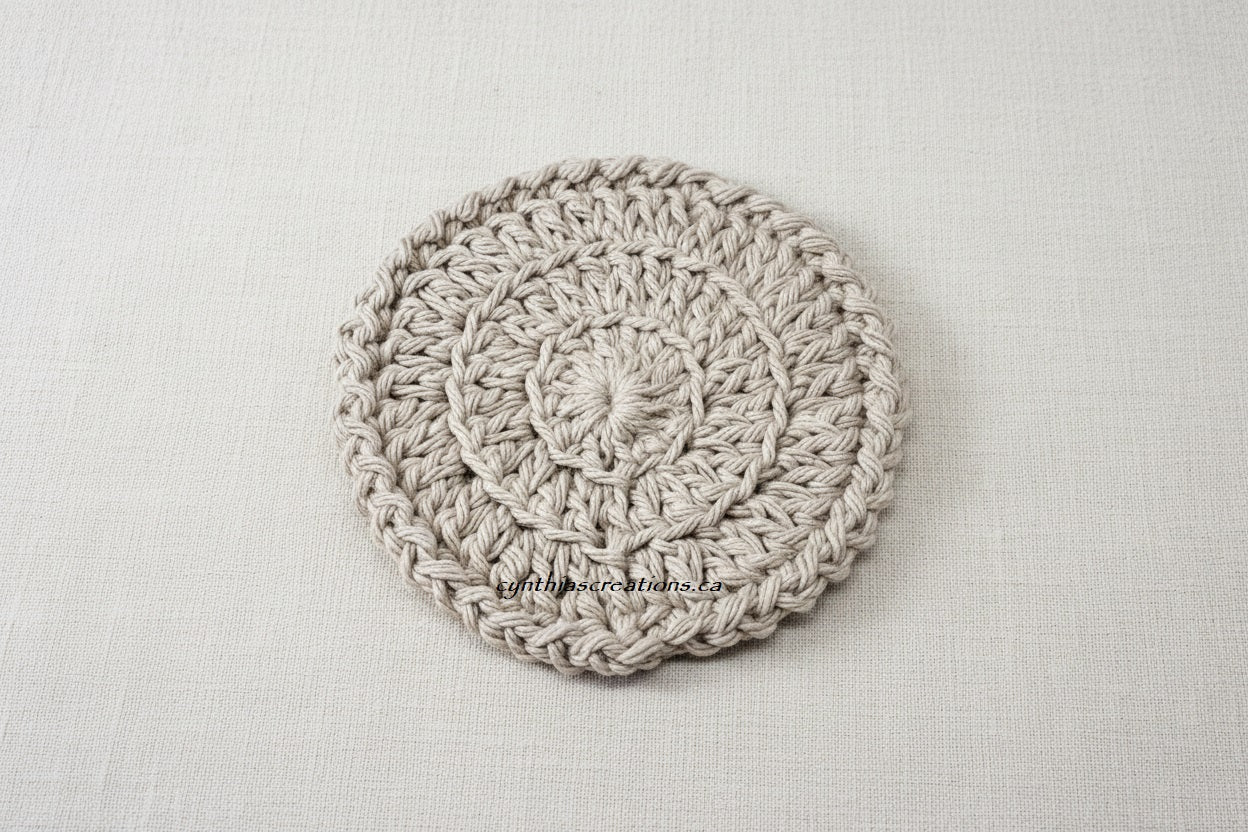 Crochet Round Coasters