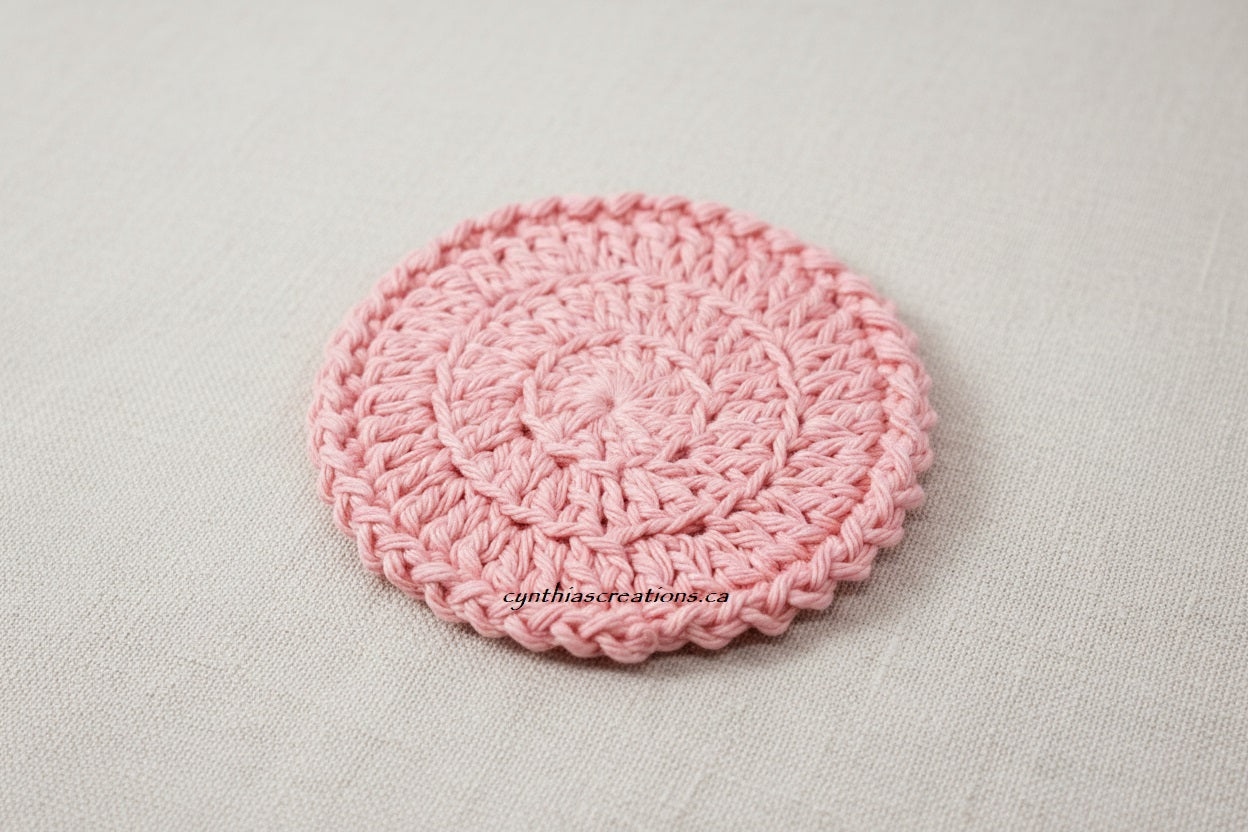 Crochet Round Coasters
