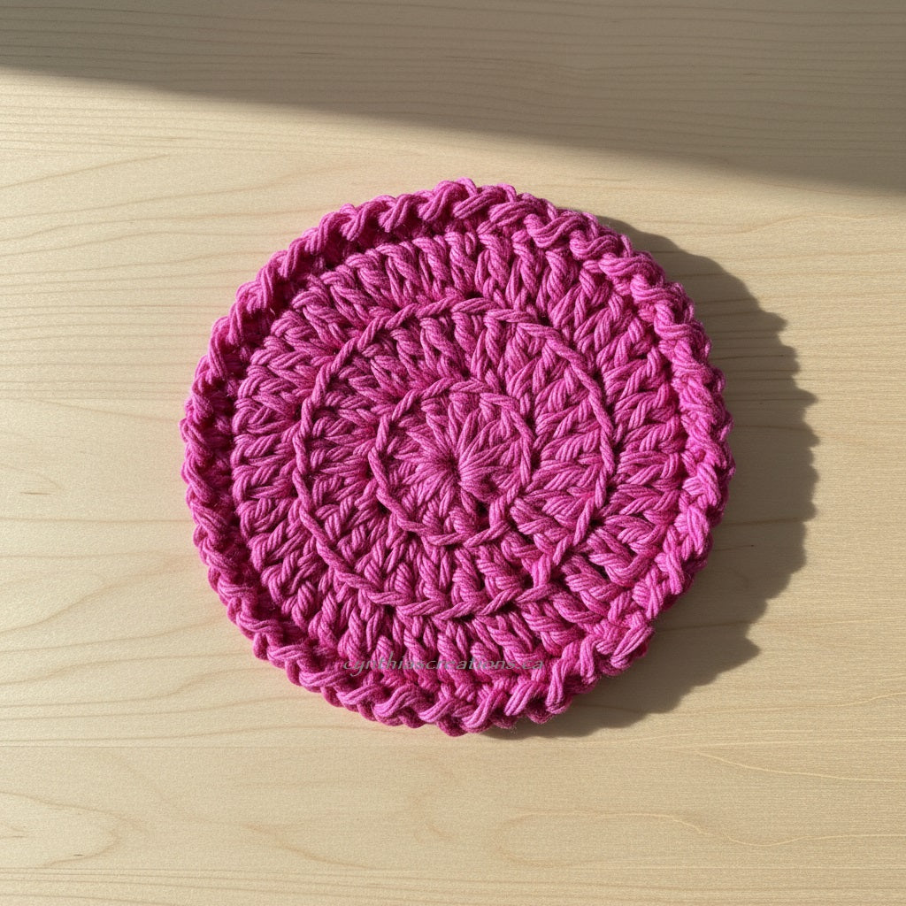 Crochet Round Coasters