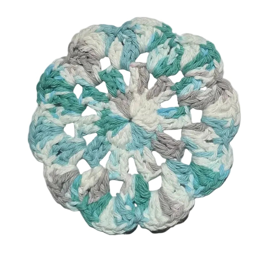 Crochet Flower Coasters