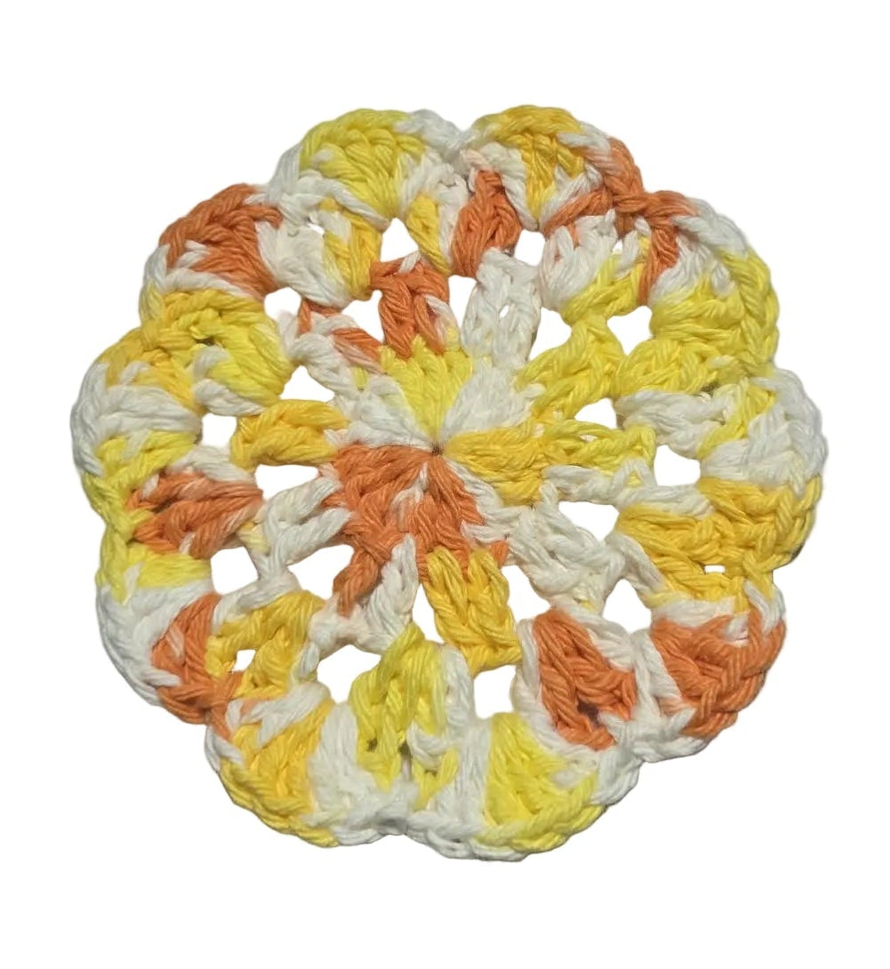 Crochet Flower Coasters