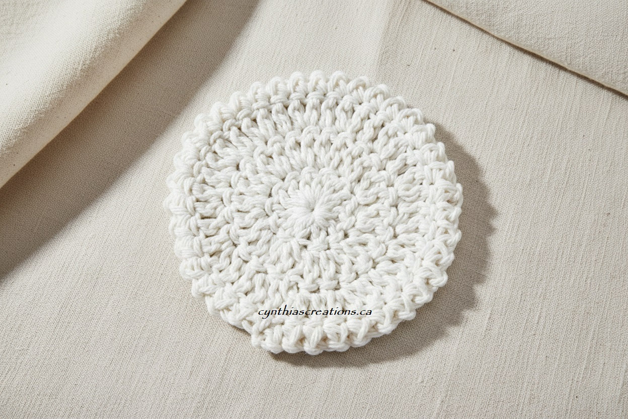 Crochet Round Coasters
