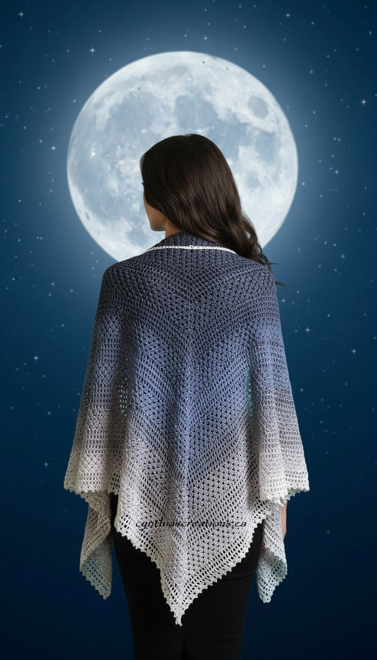 Crochet Gradient Shawls