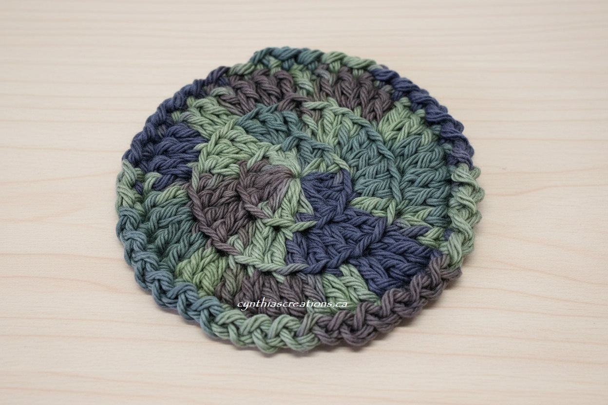 Crochet Round Coasters