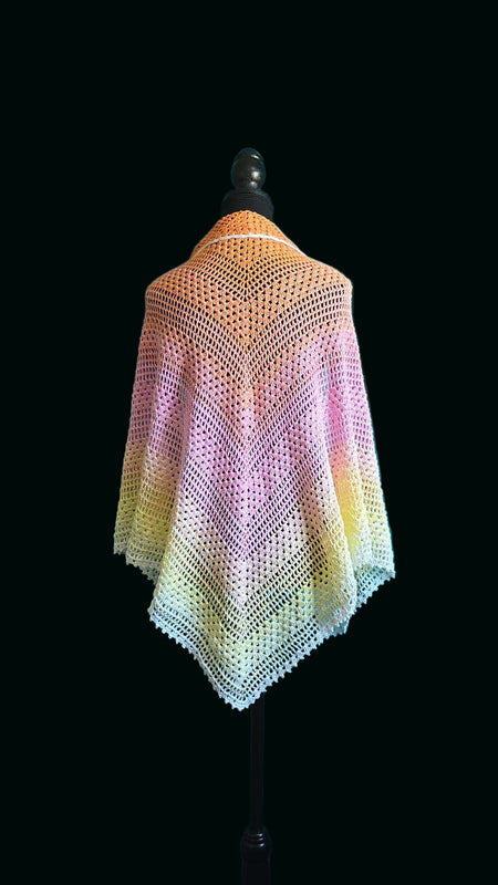 Crochet Gradient Shawl
