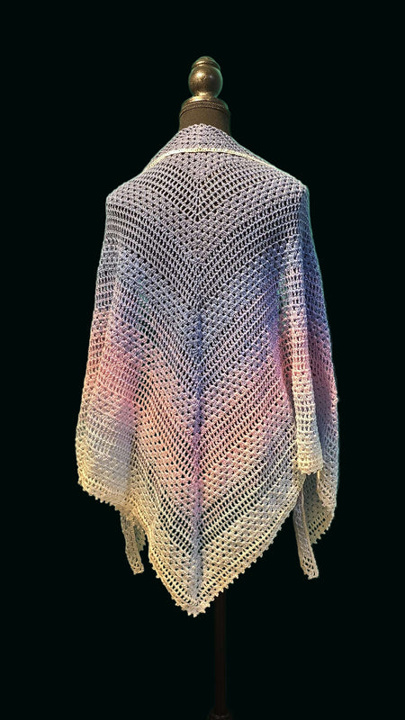 Crochet Gradient Shawl