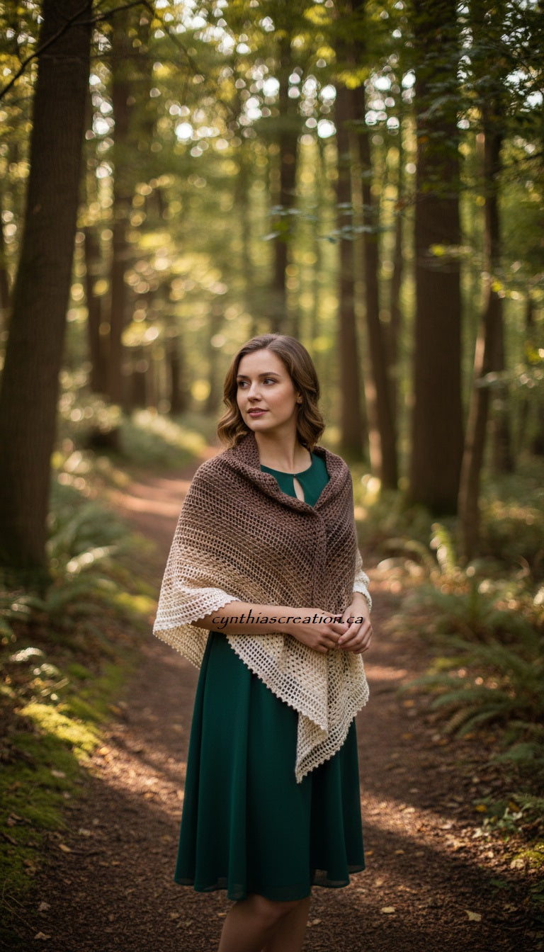 Crochet Gradient Shawls