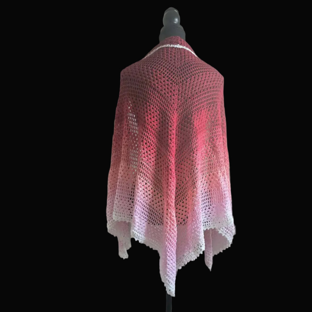 Crochet Gradient Shawls