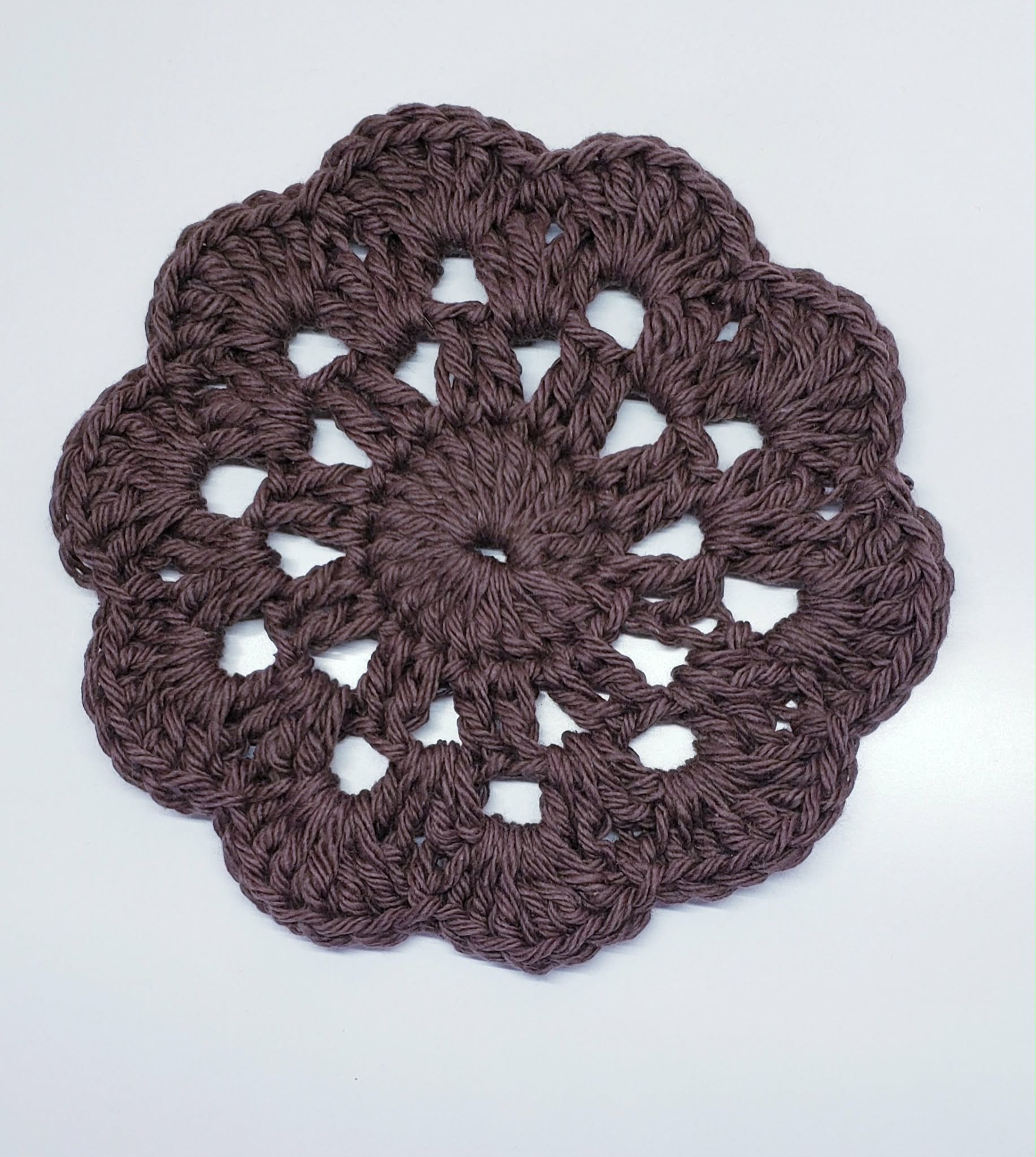 Crochet Flower Coasters