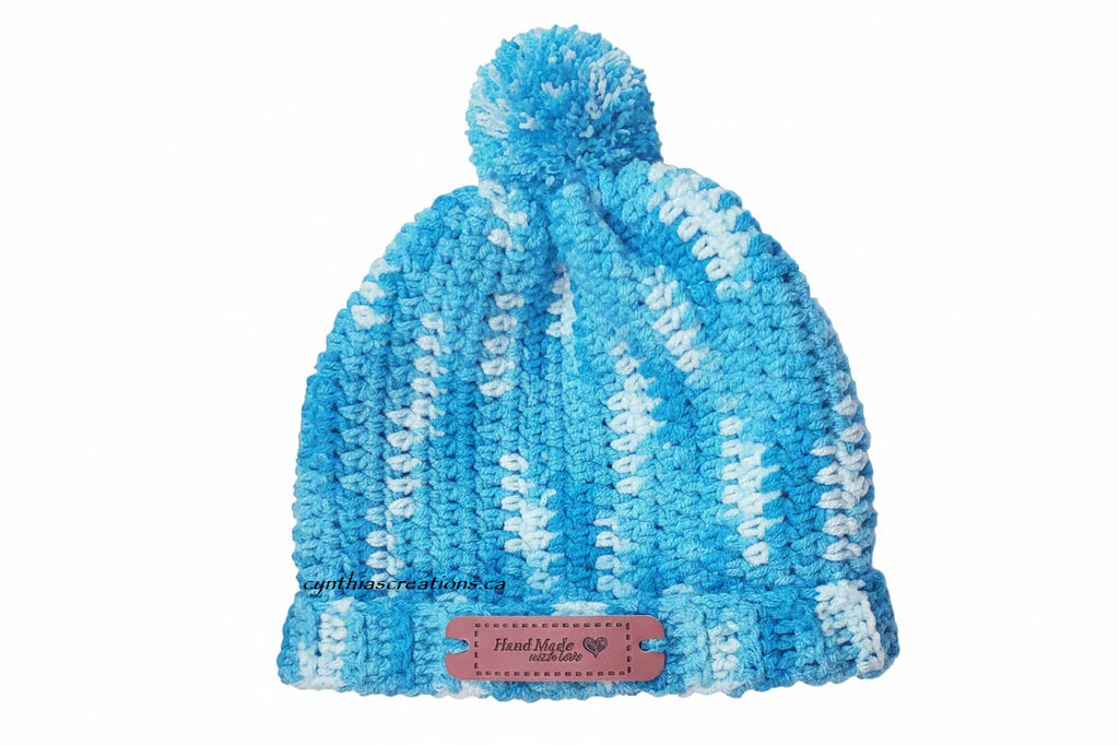 Crochet Baby Booties & Hat Set