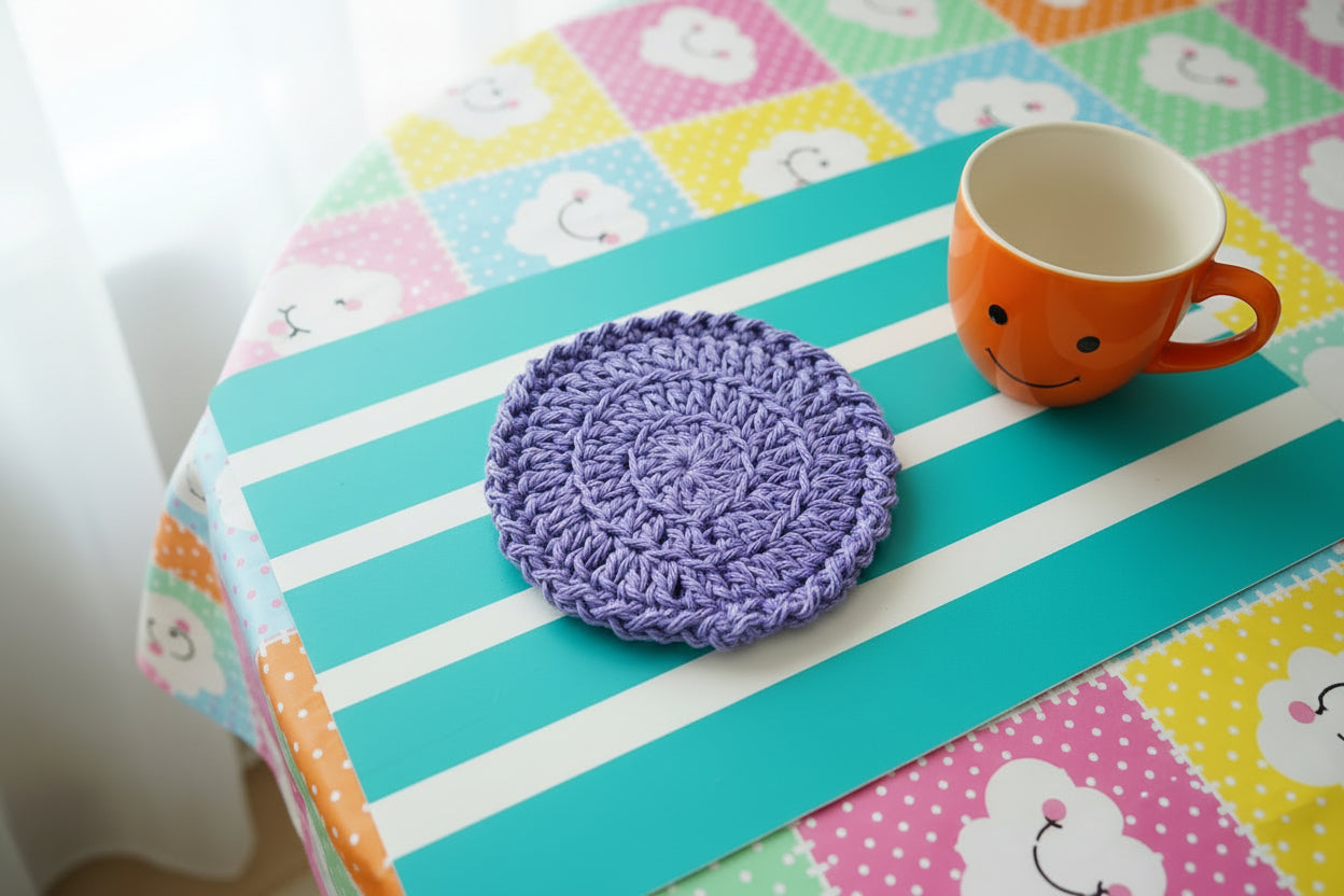 Crochet Round Coasters