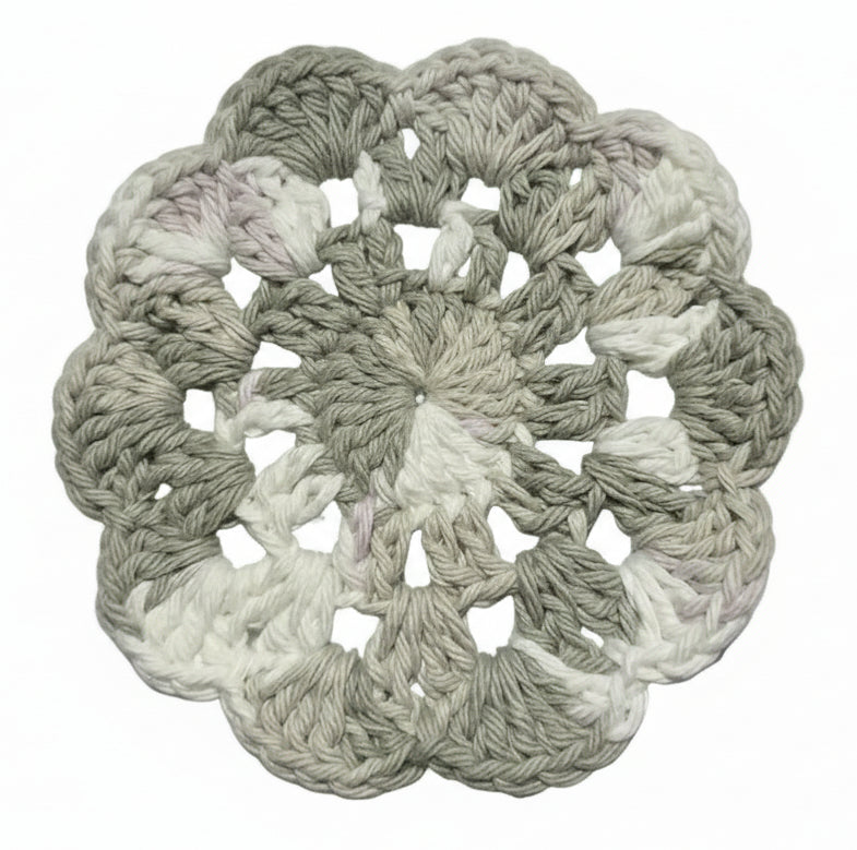 Crochet Flower Coasters