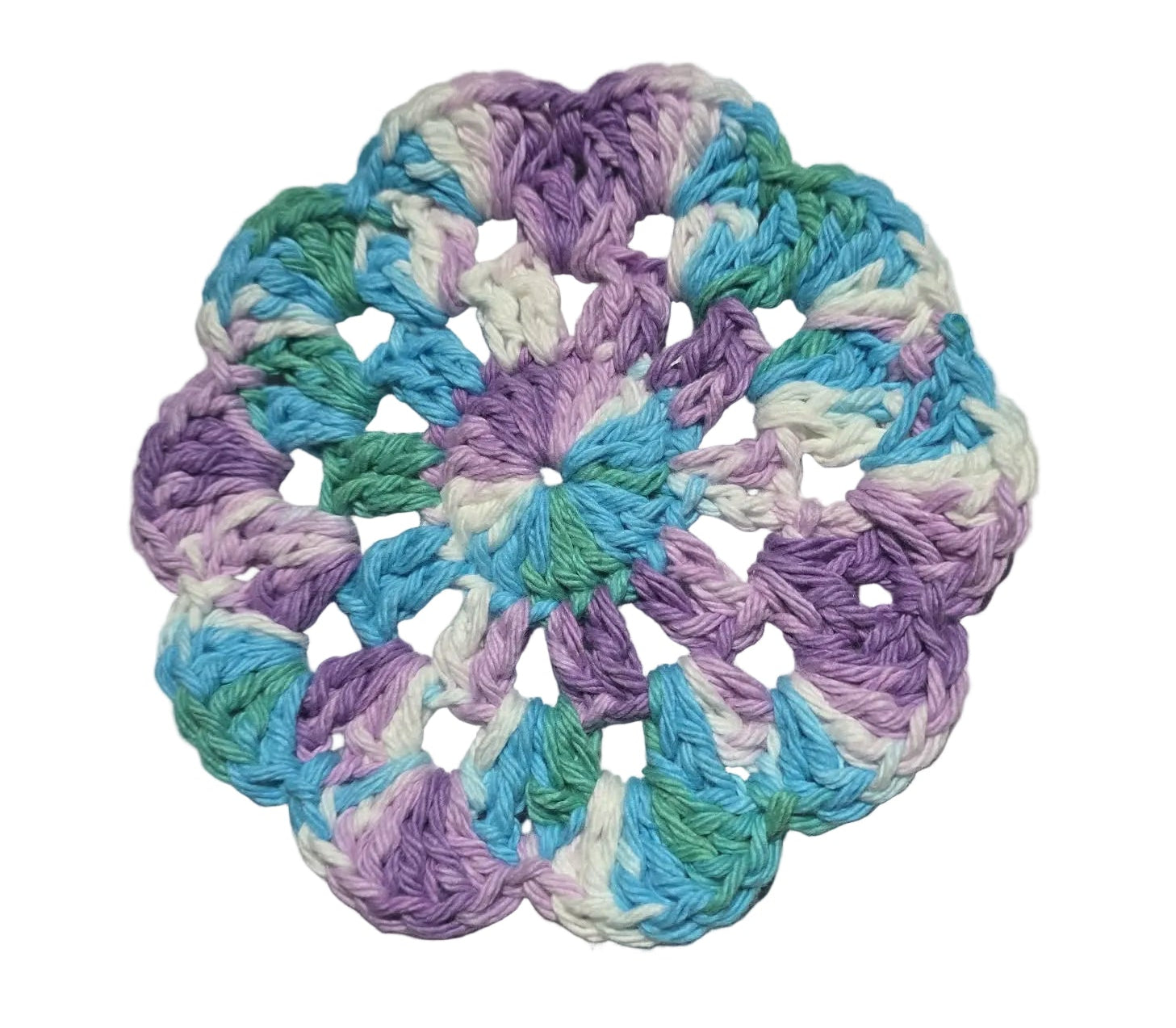 Crochet Flower Coasters