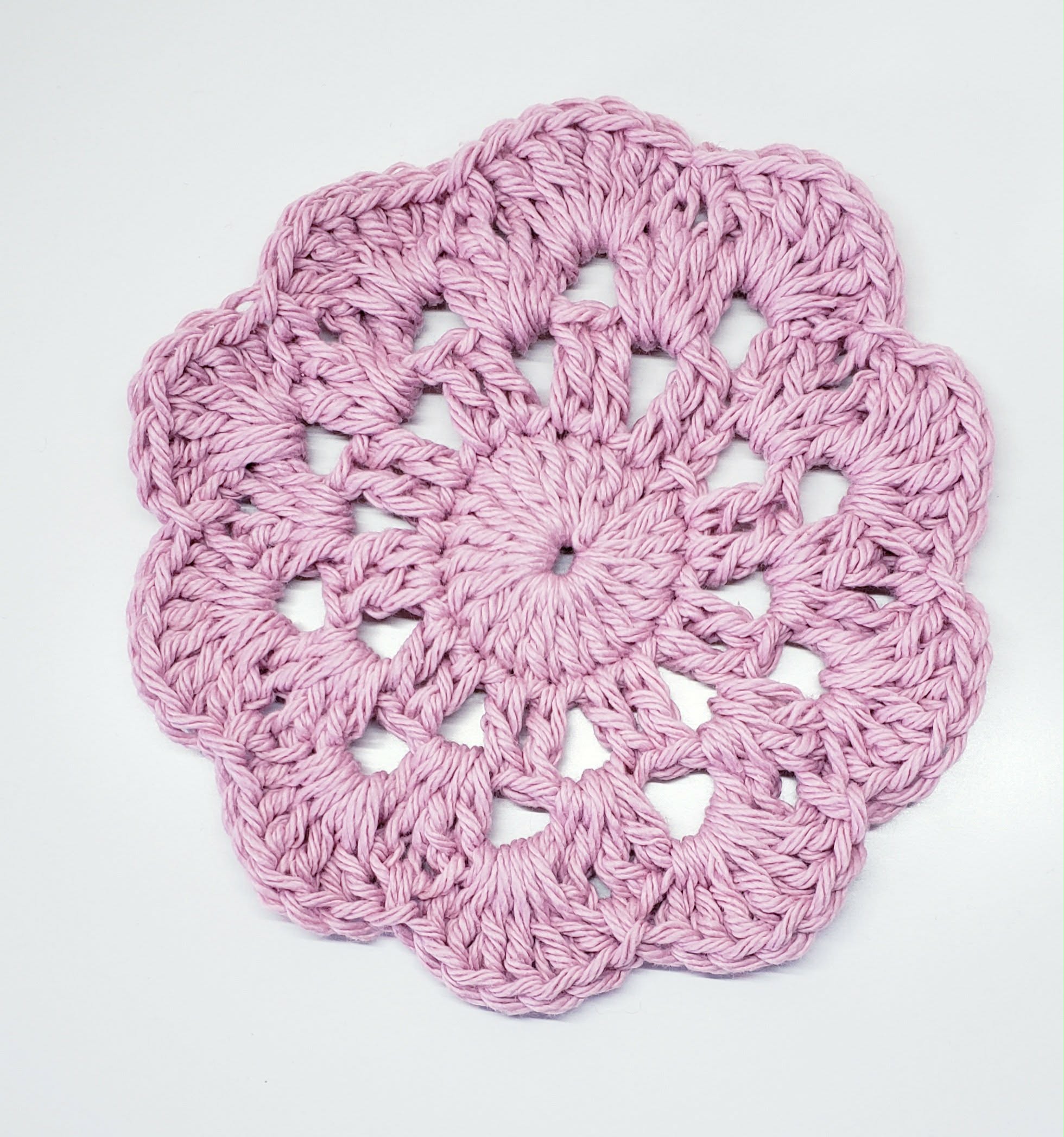 Crochet Flower Coasters