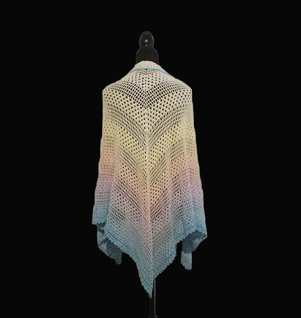 Crochet Gradient Shawls