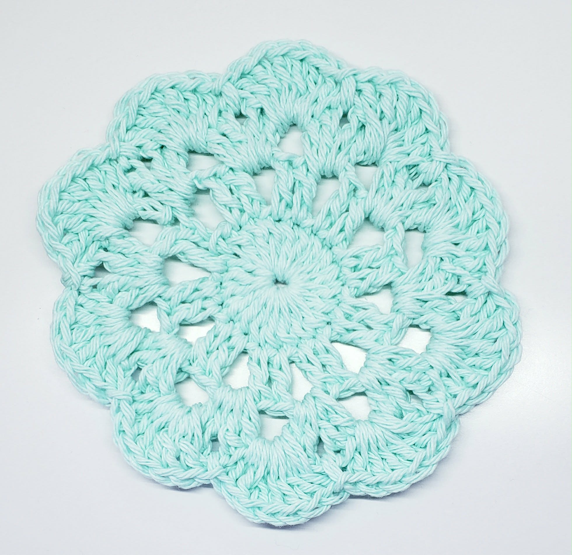 Crochet Flower Coasters