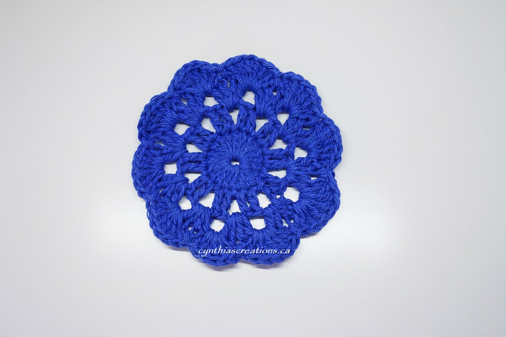 Crochet Flower Coasters