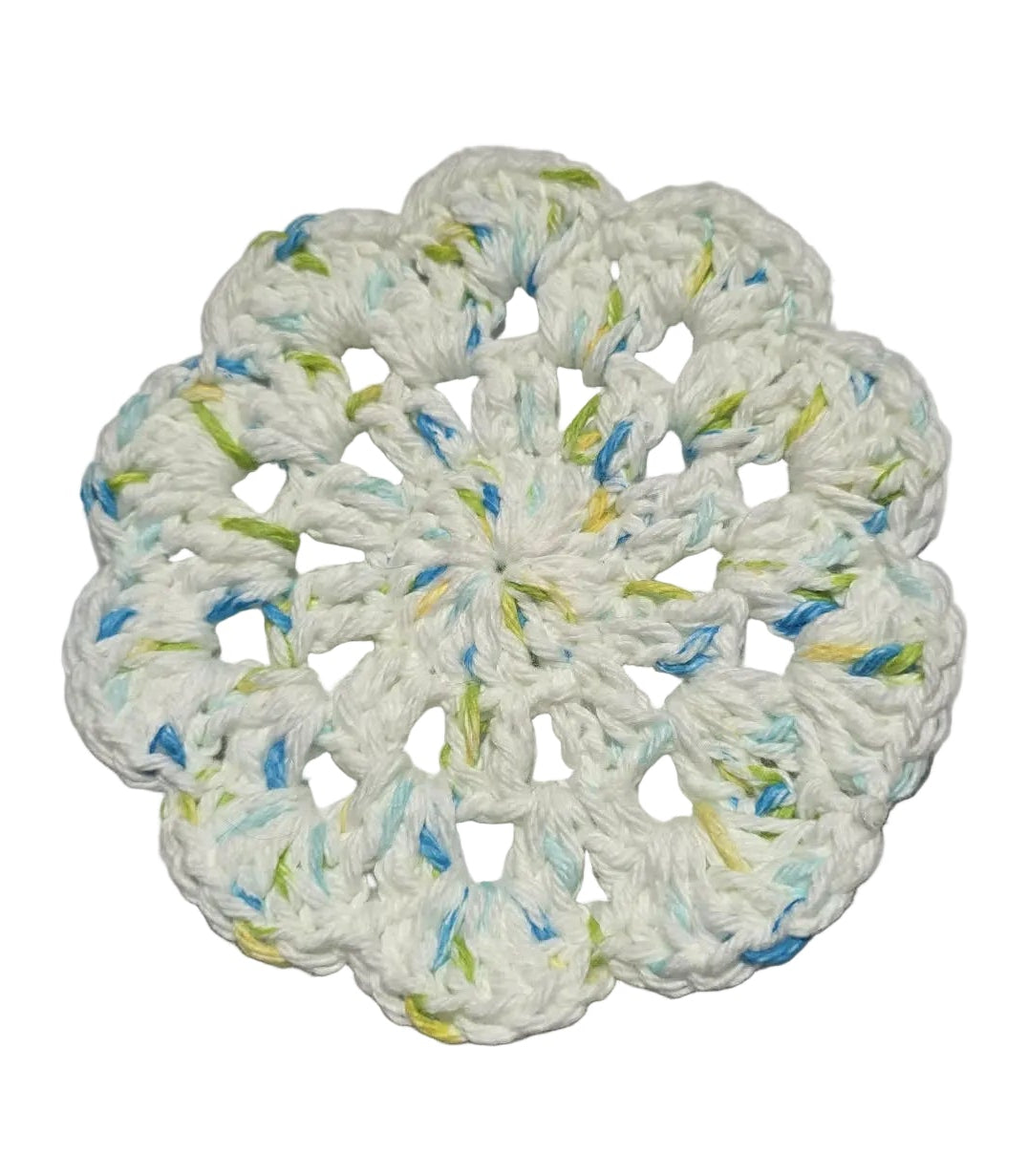 Crochet Flower Coasters