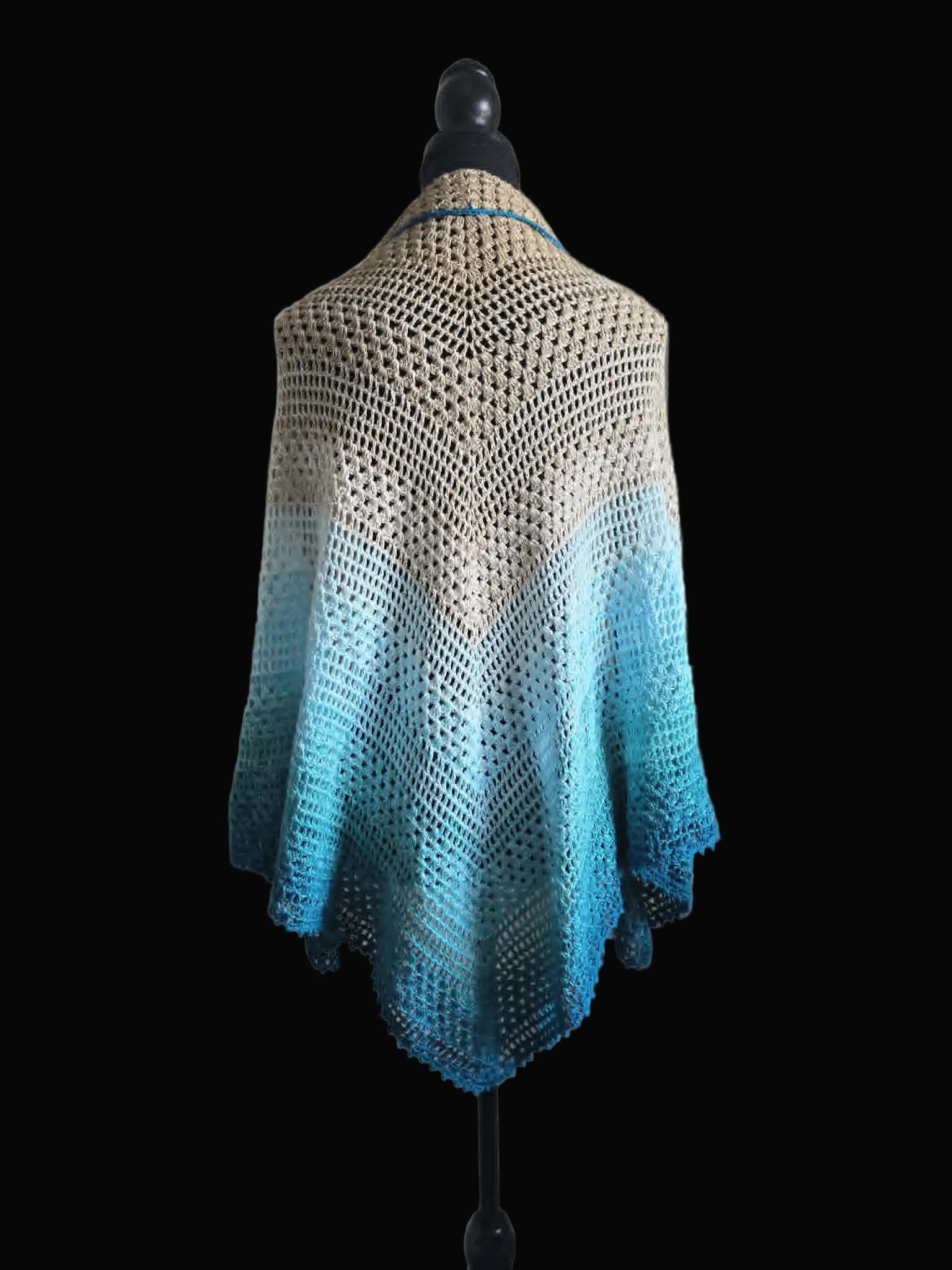 Crochet Gradient Shawls